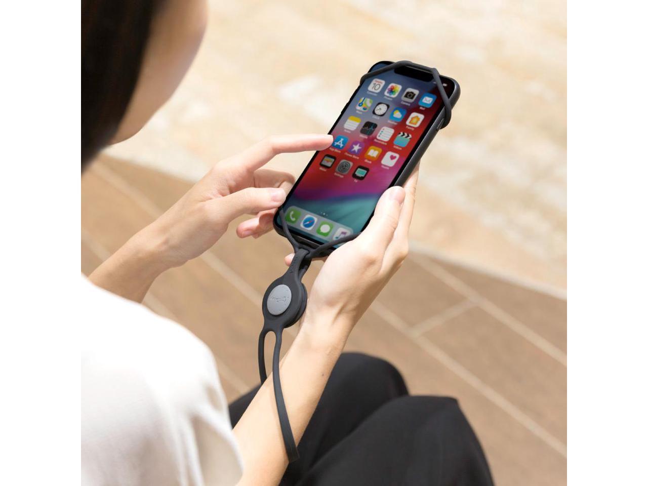 Bone Strap Phone Tie, Silicone Wrist Lanyard, Universal Cell Phone