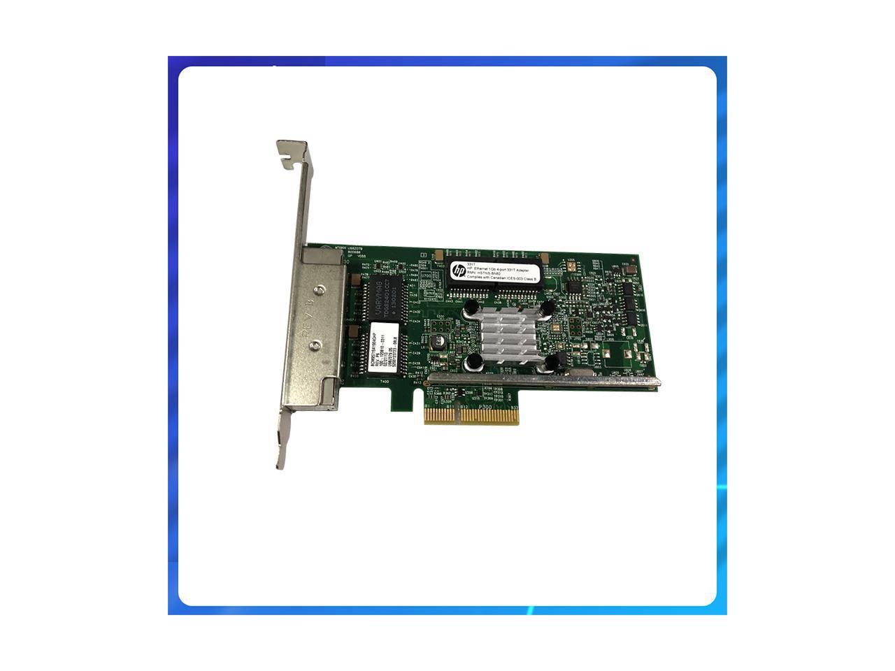 for HP DL380 DL388 G8 G9 NC331T Fourport Gigabit Network Card Adapter 647594B21