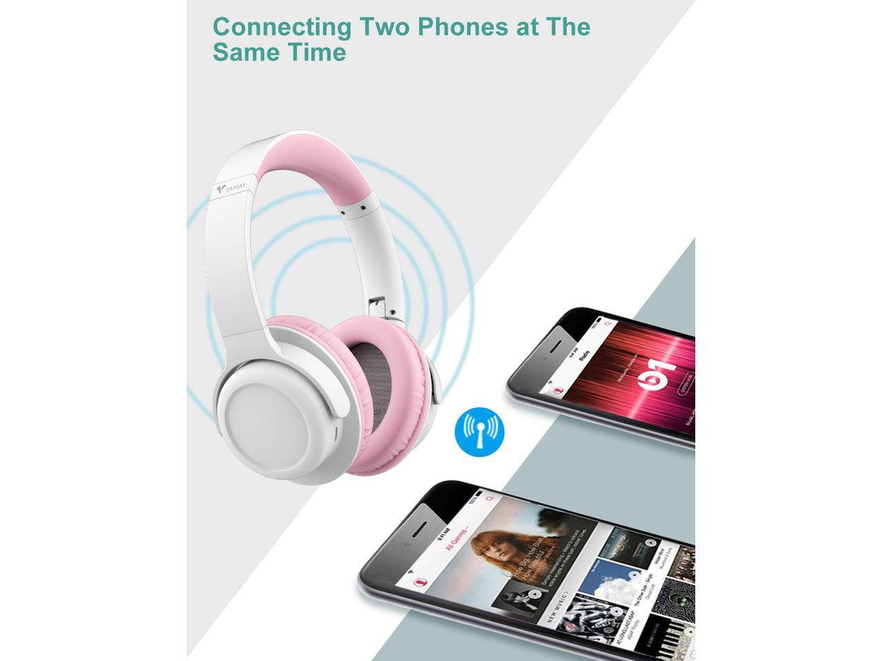 Bluetooth Headphones Over Ear, YAMAY Wireless Headphones with