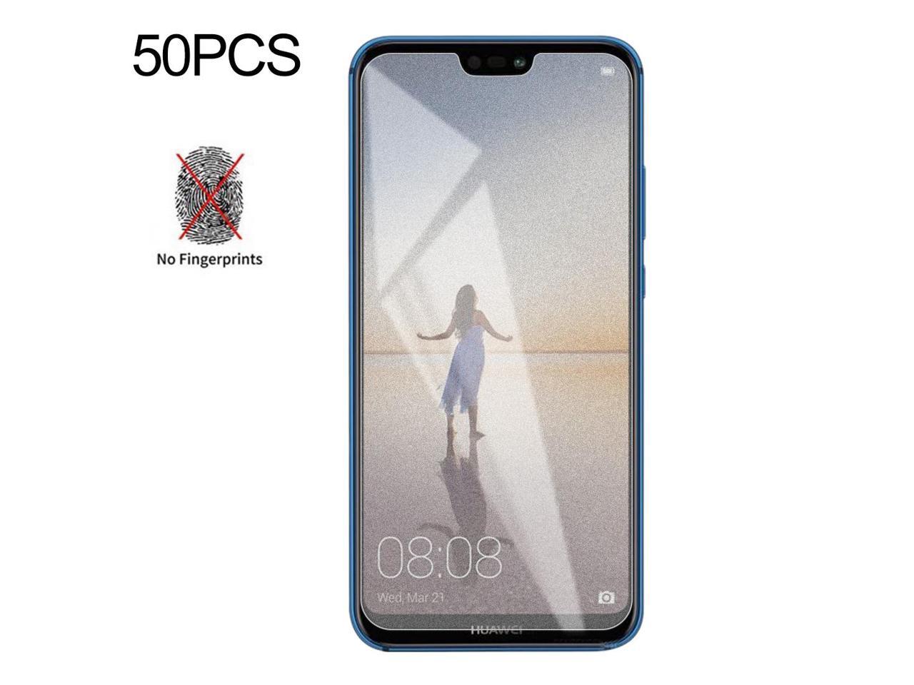 No Retail Package Hsifeng Hsifeng 50 PCS Non-Full Matte Frosted Tempered Glass Film for Huawei Honor 20i 