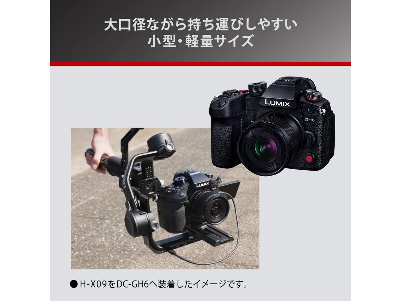 Panasonic H-X09 (DG SUMMILUX 9mm / F1.7 ASPH. Micro Four Thirds