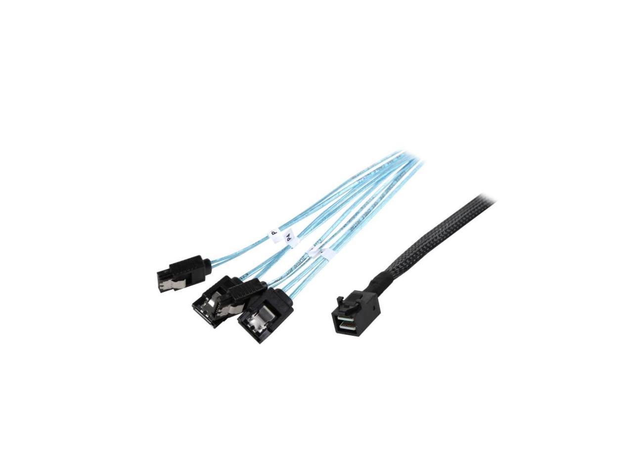 Athena Power GPU Server 12G Data Cable for RM4U8G1043 0.5M Mini SAS