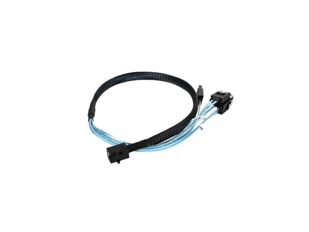 Athena Power GPU Server 12G Data Cable for RM4U8G1043 0.5M Mini SAS