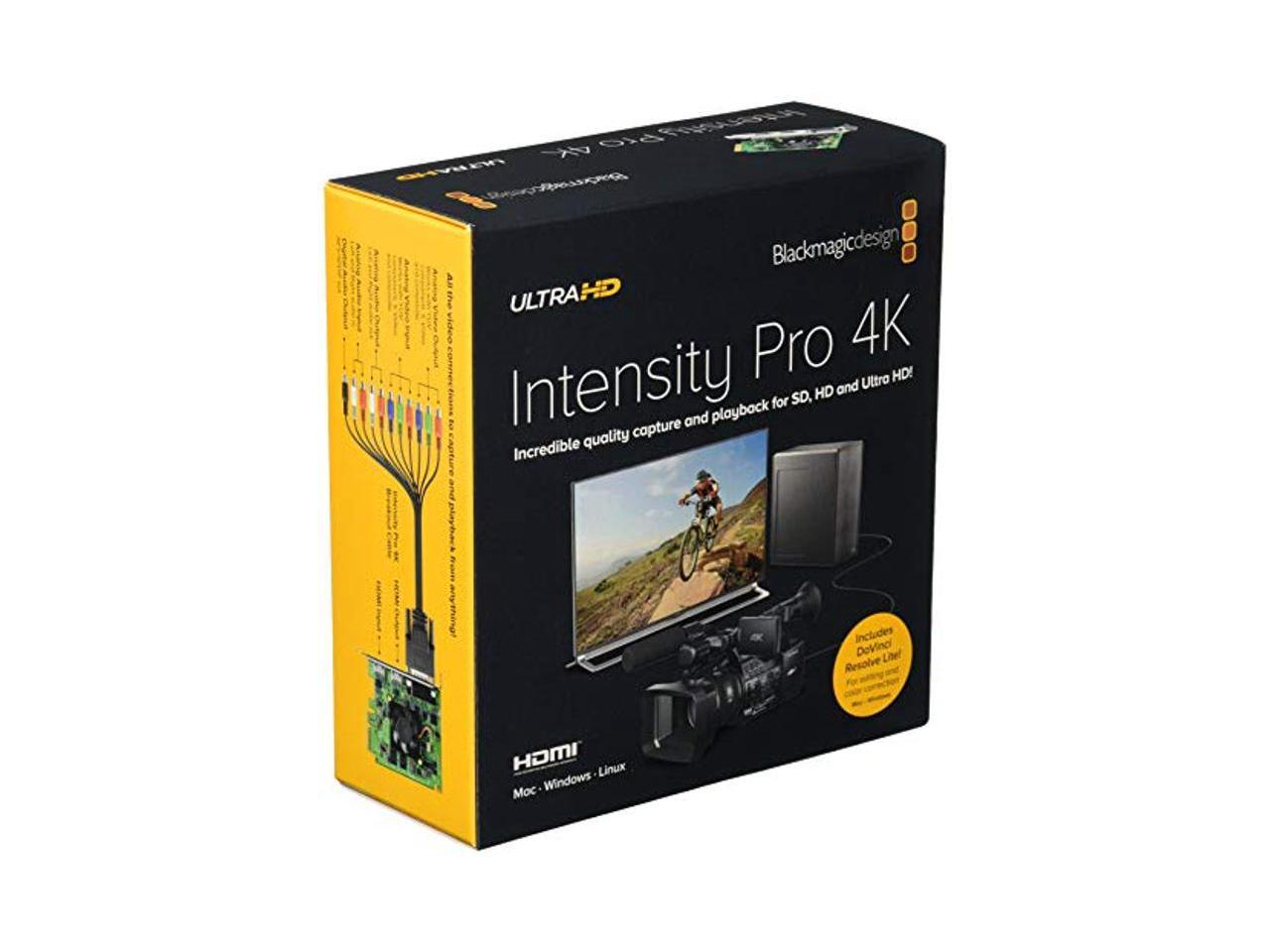 Blackmagic Design Intensity Pro 4K Capture & Playback Input/Output Card