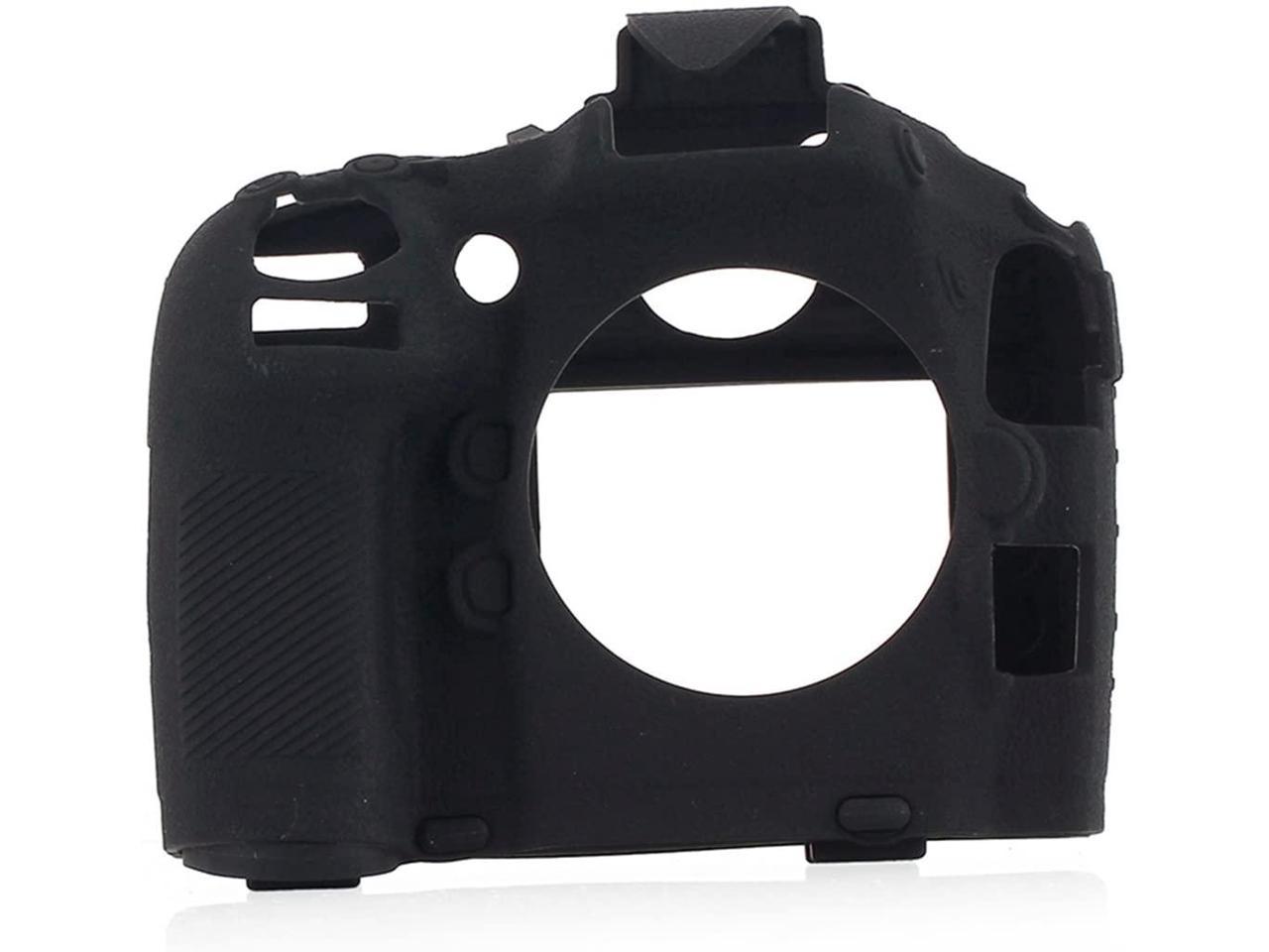 Black STSEETOP Nikon D850 Case Professional Silicone Rubber Camera Case Cover Detachable Protective CAE for Nikon D850 