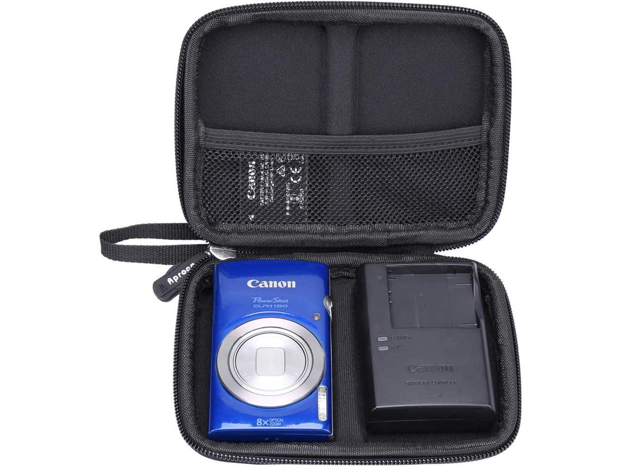 Aproca Hard Travel Storage Case for Canon PowerShot ELPH 180 Digital Camera  (Blue) - Newegg.com