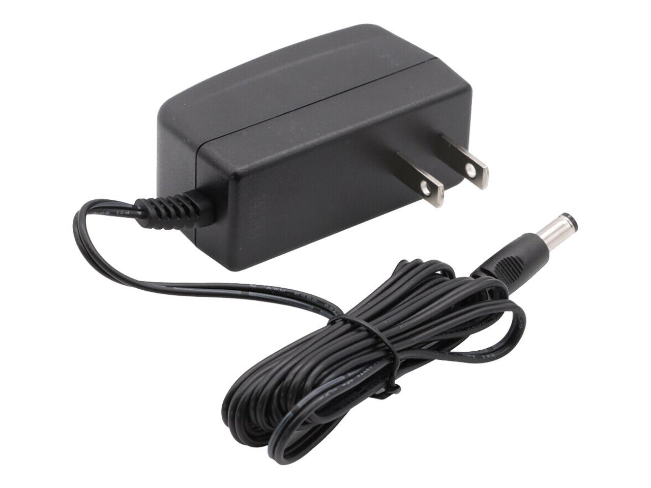 AC to DC 12V Power Supply Adapter Switching Barrel Plug 3.5mm x 1.35mm for Cameras DVR NVR LED Light Strip UL Listed FCC 