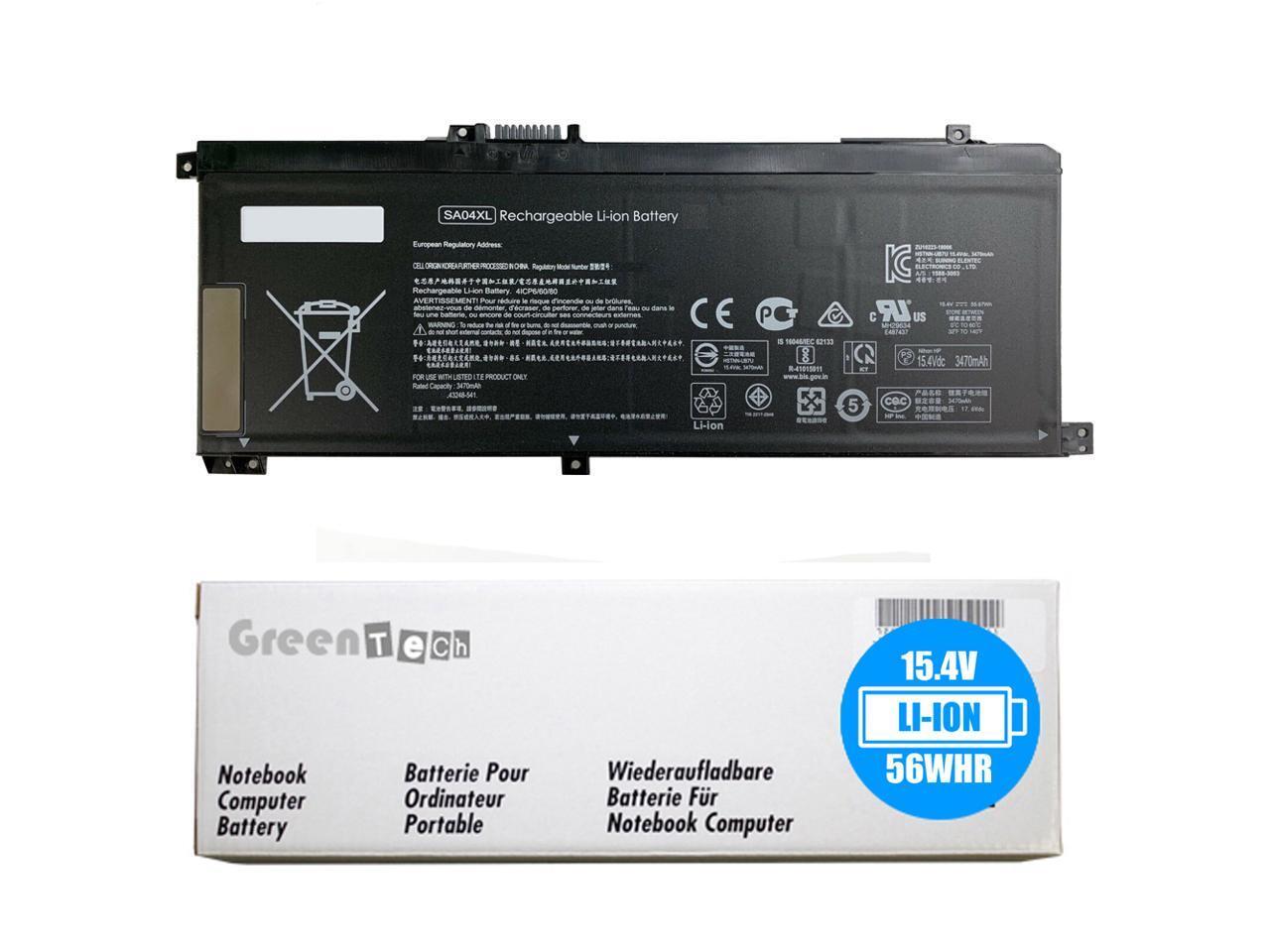 GreenTech SA04XL Replacement Battery for HP Envy X360 15DR, Envy X360