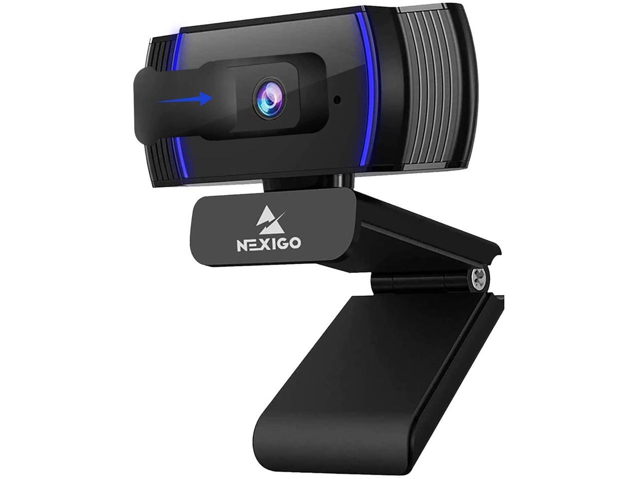 Hangouts PC/Mac/Laptop/MacBook/Tablet Full HD 1080P Webcam Zoom Built-in Mic and Drive-Free USB Web Camera for Skype FaceTime 