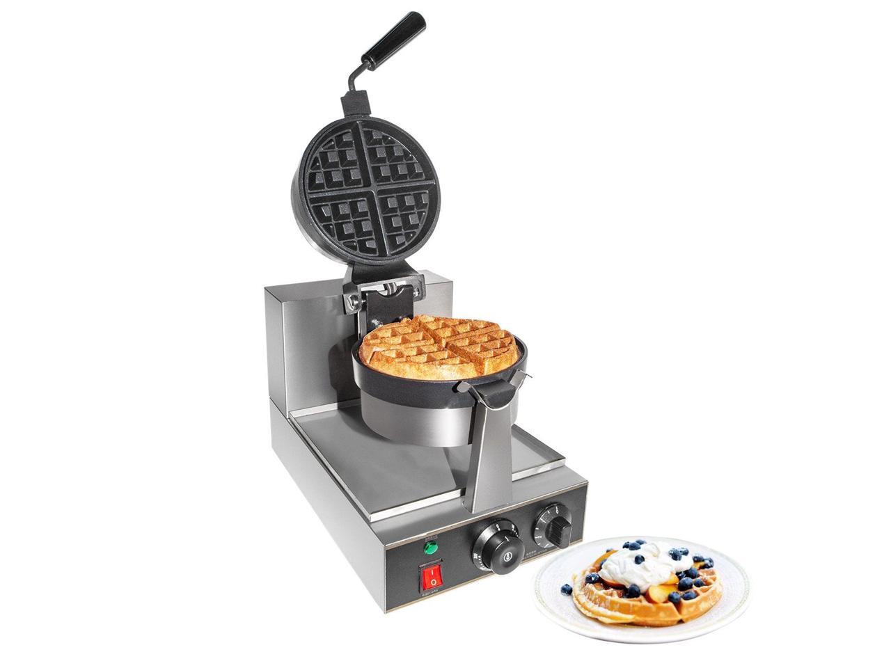 GRHWB1A Belgian Waffle Maker Commercial Flip Waffle Iron Stainless