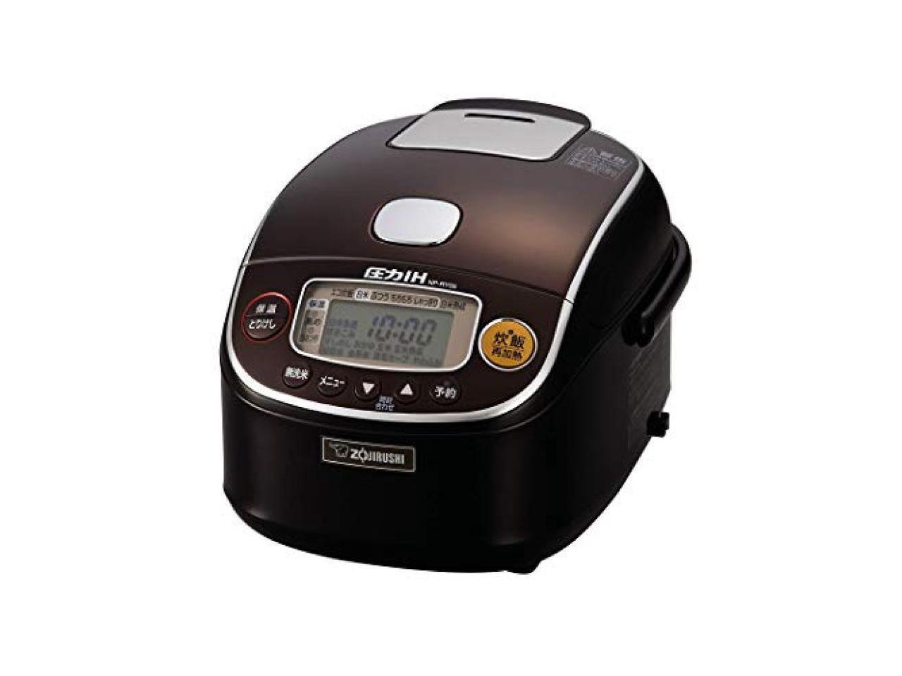ZOJIRUSHI rice cooker IH type pure Platinum thick kettle dark brown  NP-RY05-TD - Newegg.com