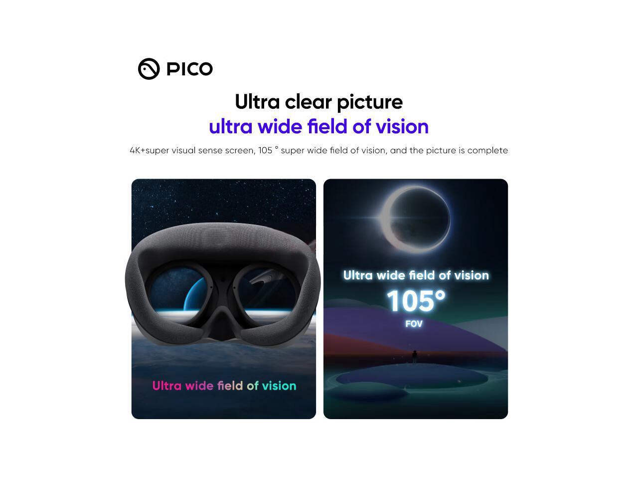 Pico 4 VR Headset 128GB Global version Pico4 All-In-One Virtual