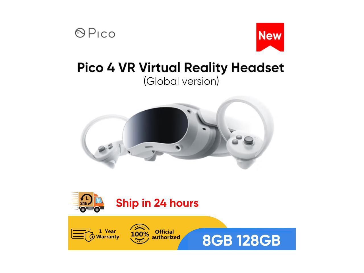 Pico 4 VR Headset 128GB Global version Pico4 All-In-One Virtual Reality ...