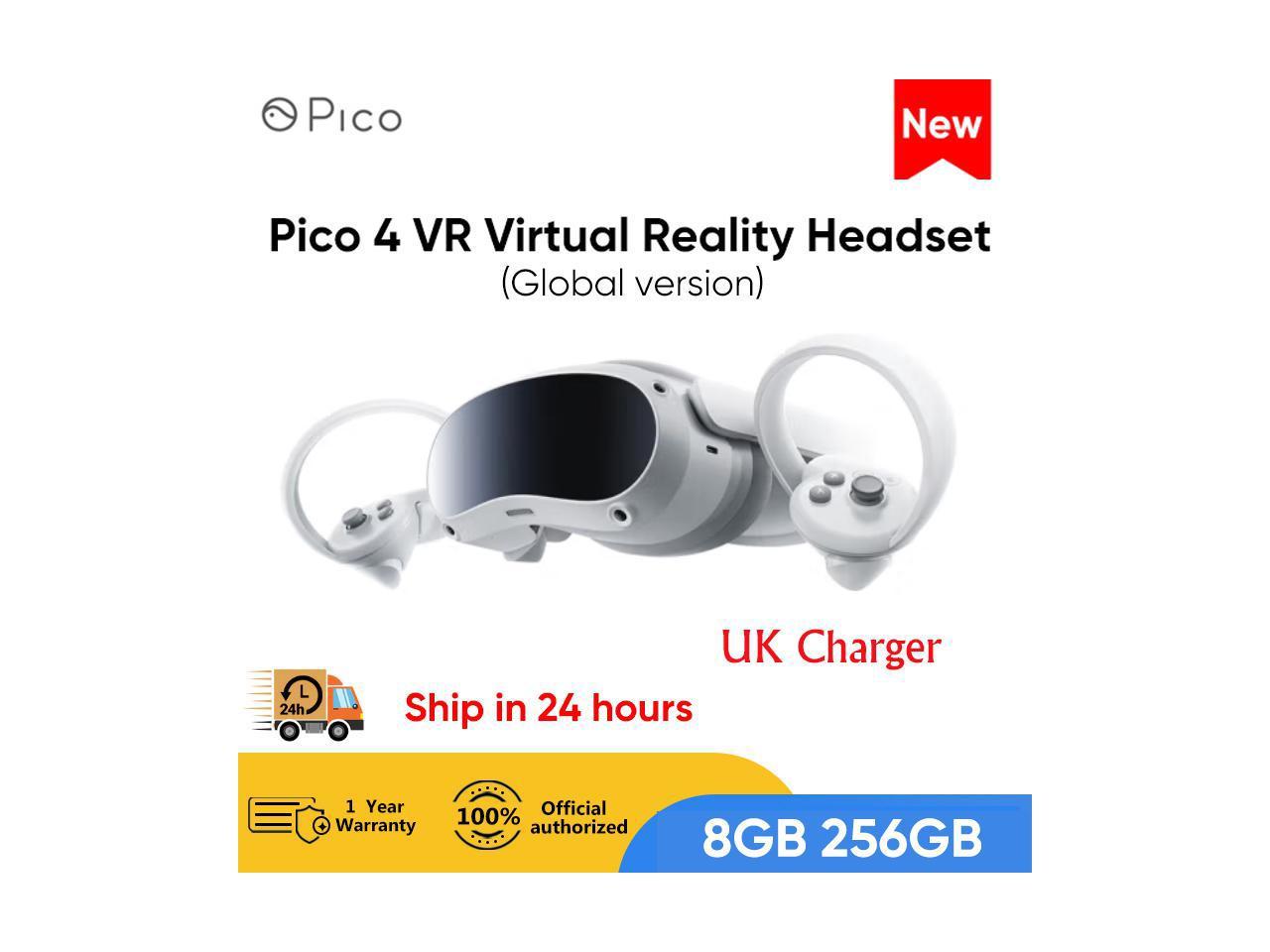 Pico 4 VR Headset 256GB Global version Pico4 All-In-One Virtual Reality ...