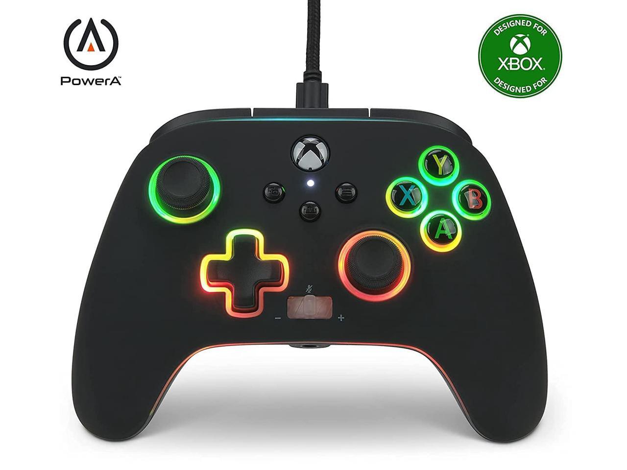 powera spectra infinity enhanced wired controller for xbox series x s gamepad wired video game controller gaming controller xbox one officially licensed xbox series x newegg com