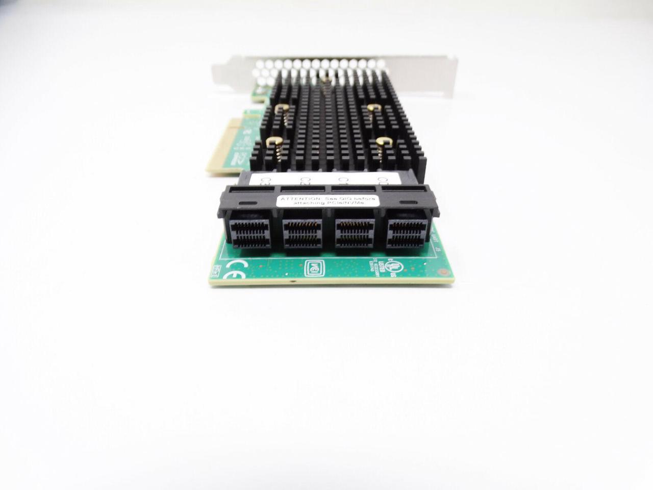 Lsi I Sas Sata Hba Card Gbps Pcie Nvme Port Tri Mode Hdd Controller Newegg Com