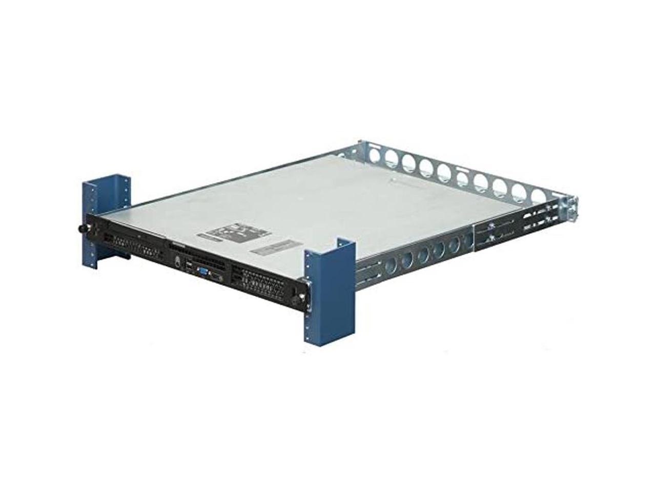 1U 2Post Universal Rack Mount Rail Kit for All Servers with Cable