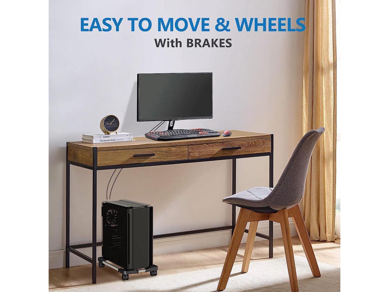 Computer Tower Stand Adjustable PC Stand for Most Desktop Towers