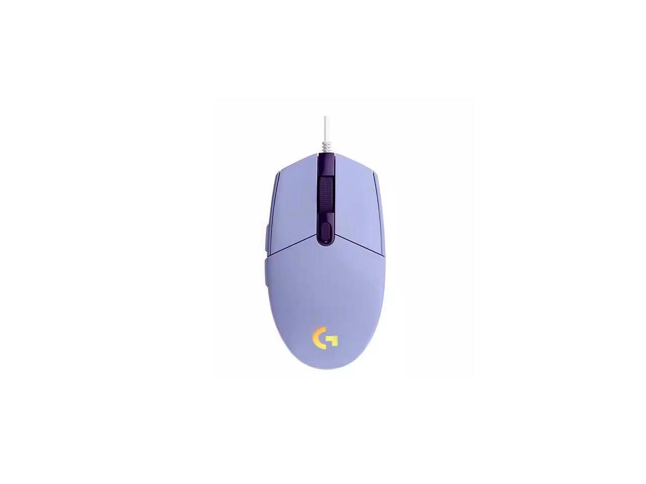 Logitech G102 Light Sync Gaming Wired Mouse with Customizable RGB ...