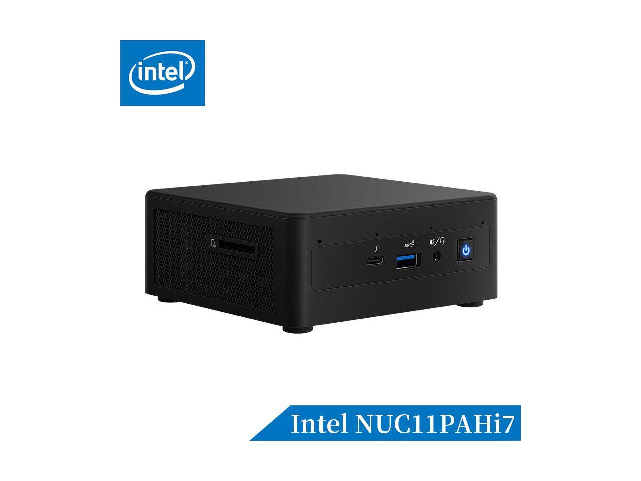 Intel NUC11PAHi7 Home ＆ Business Mini Desktop i7-1165G7 4-Core, 16GB RAM,  グラフィックボード、ビデオカード