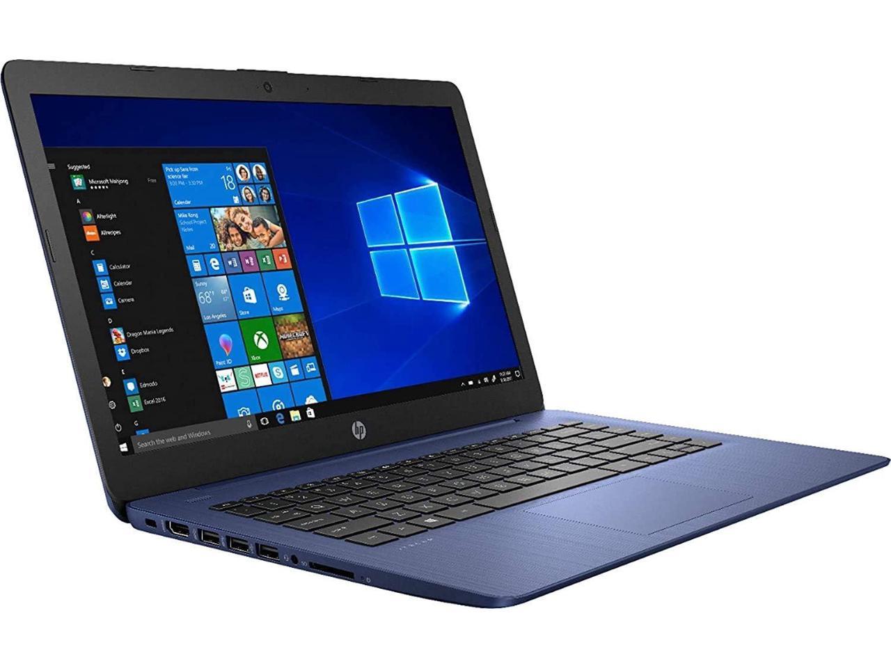 Refurbished Hp Stream 14 Ds0036nr 14 Touch Laptop Amd A4 9120e 4gb Ram 64gb Emmc Win10 0417