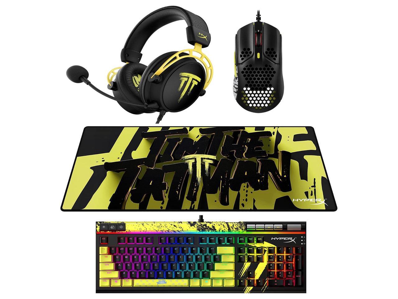 Hyper X TimTheTatMan Collection Bundle Gaming Headset Mousepad