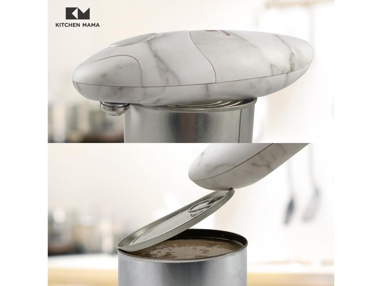 Kitchen Mama Electric Can Opener 2.0 Upgraded Blade Opens Any Can