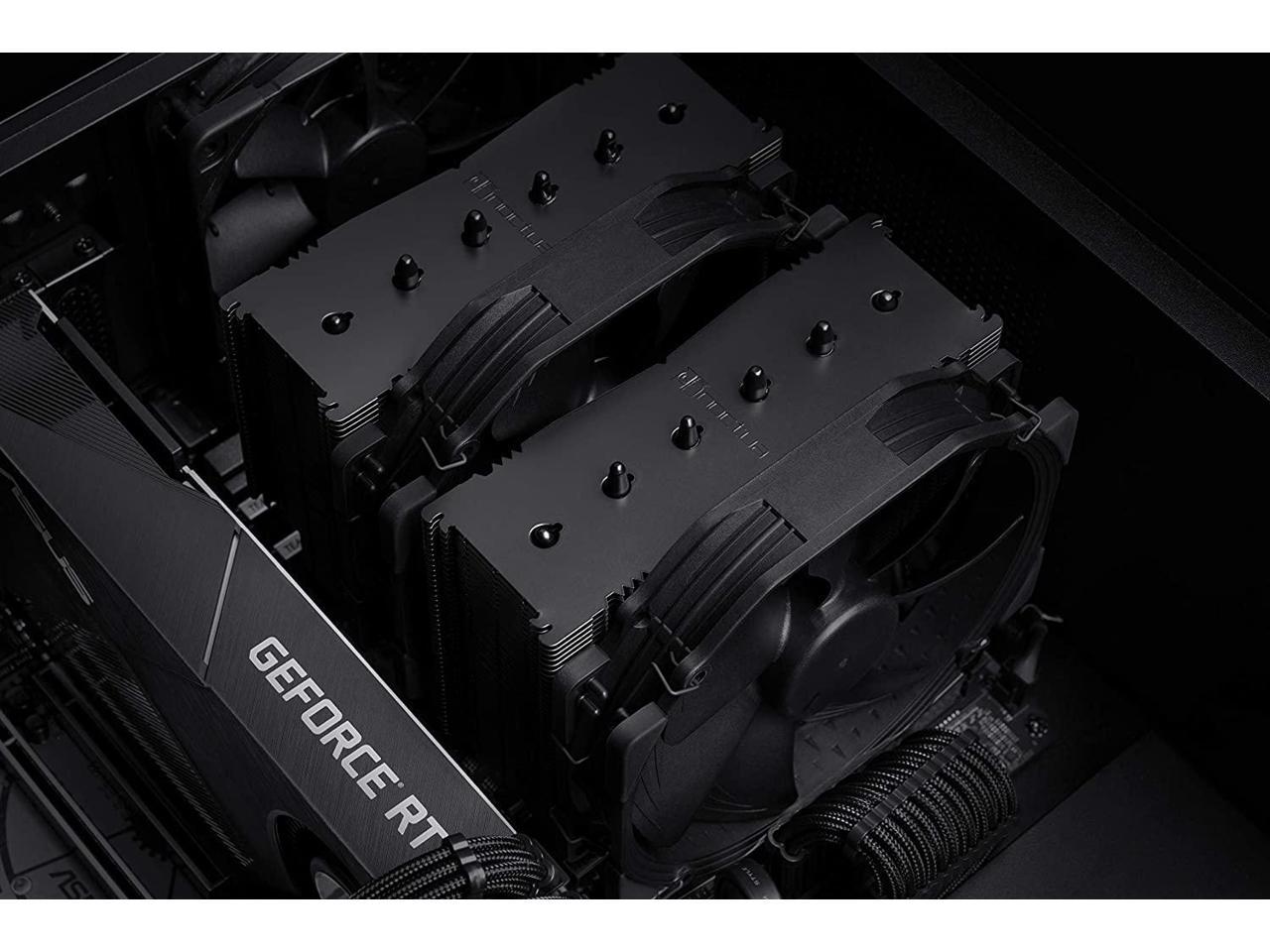 Noctua NH-D15 chromax.black, Dual-Tower CPU cooler (140mm 