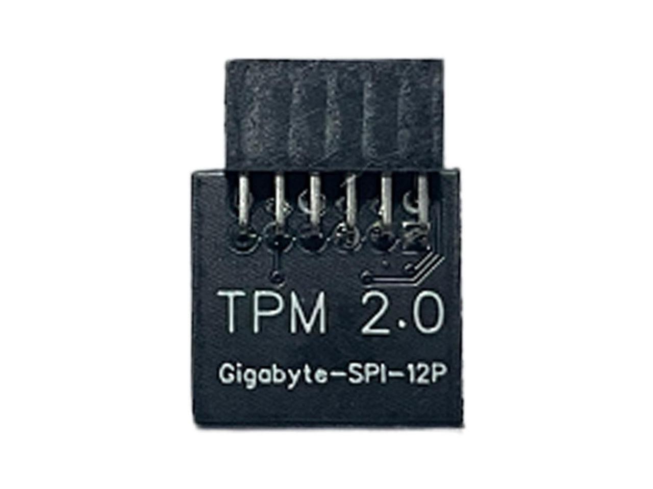 For gigabyte gc tpm2 0 spi 2 0 tpm module 12 pin 12 1 spi tpm 2 0