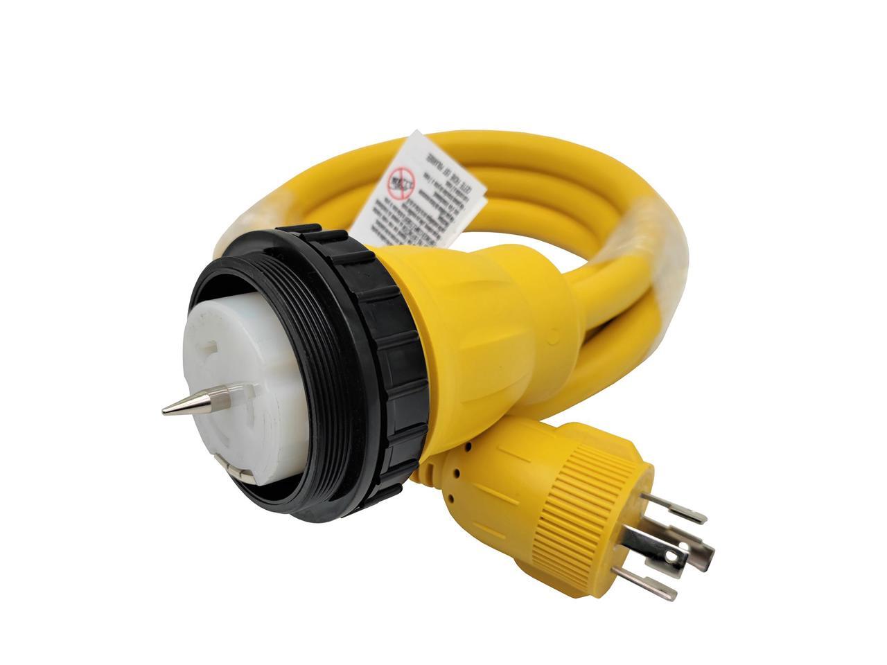 Parkworld 62176A Shore Power Adapter Generator 30A L1430P Male to