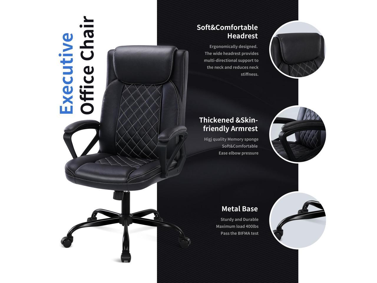 Misolant Office Chair, Executive Desk Chair, Comfortable Computer Chair