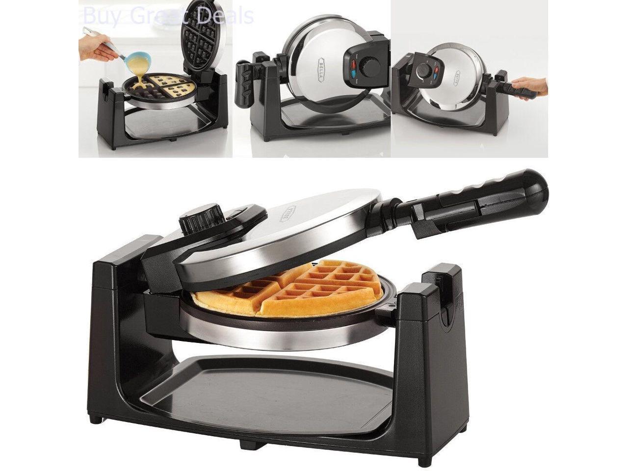 waring pro double waffle maker measuring cup size