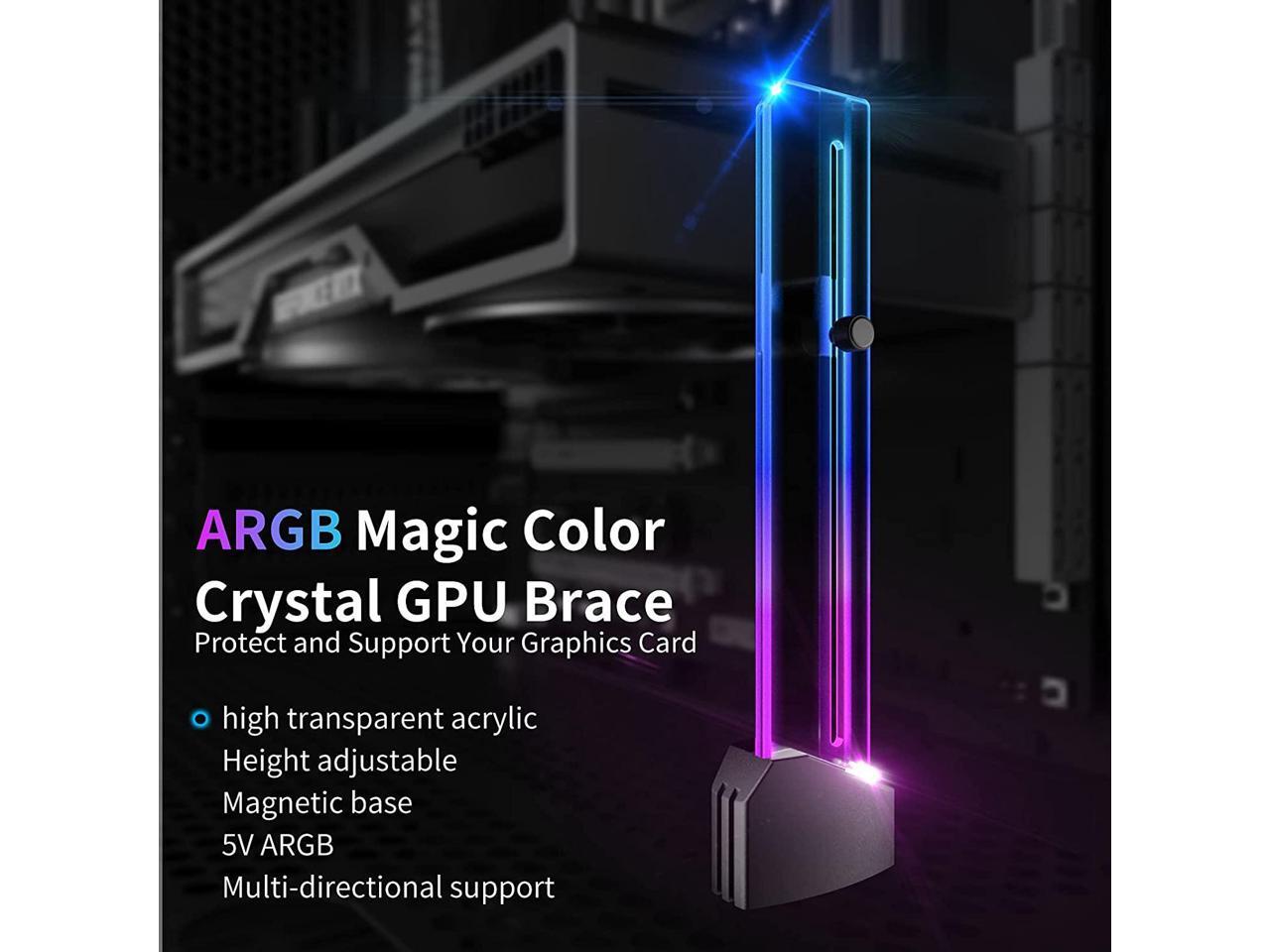 upHere 5V Addressable RGB Graphics Card GPU Brace Support Video Card