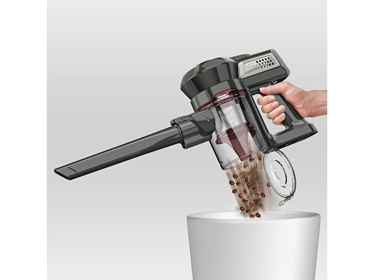 INSE Cordless Vacuum, 12KPa Powerful Vacuum Cleaner with 160W Motor, 4