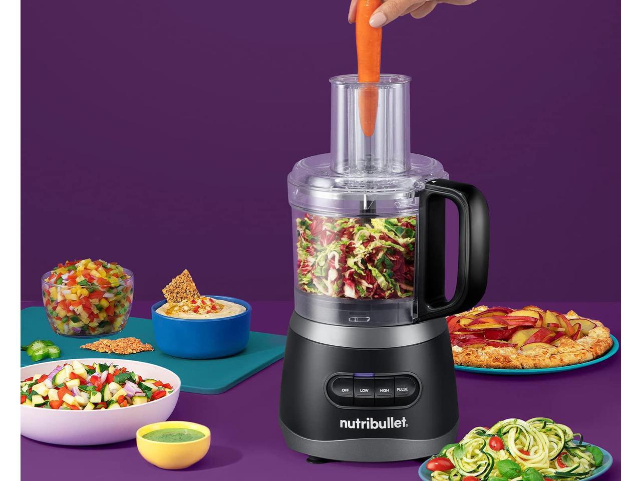 nutribullet NBP50100 Food Processor 450Watts with 7Cup Capacity and