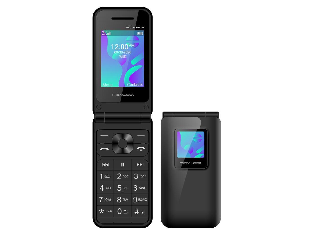 Flip Phone 4G LTE VoLTE Unlocked Compatible with TMobile Mint GSM