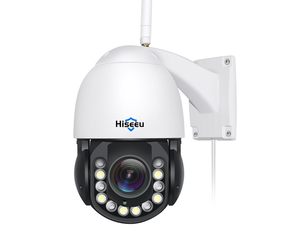 Hiseeu Wireless 30X Optical Zoom Camera 3MP PTZ Camera Outdoor Two Way