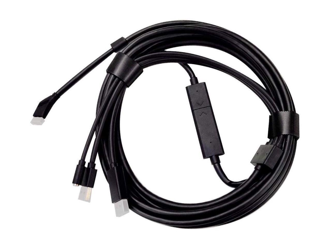 Valve Index VR Replacement Tether DisplayPort 1.2 USB 3.0 Virtual Reality Headset Cable Kit