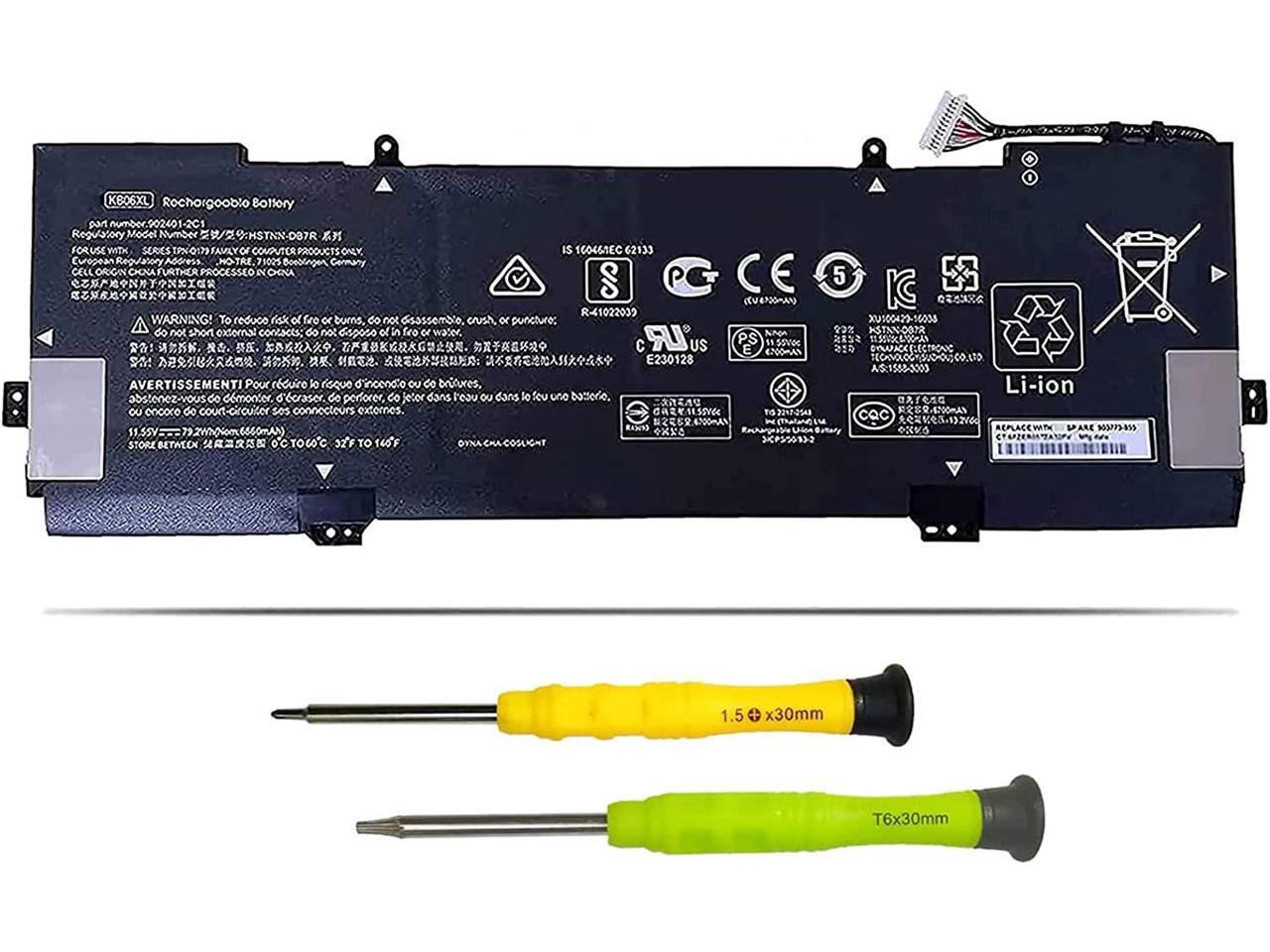 KB06XL 902499856 902499855 9024012C1 Laptop Battery Replacement for