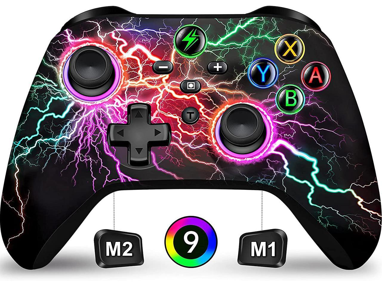 Werkelijk Knipperen weigeren Wireless Switch Pro Controller for Nintendo Switch Controller/Switch Lite/ Switch OLED, LED Light Multi-Platform Windows PC IOS Android Switch Gamepad  Remote with Cool RGB/Programmable/Motion Control - Newegg.com