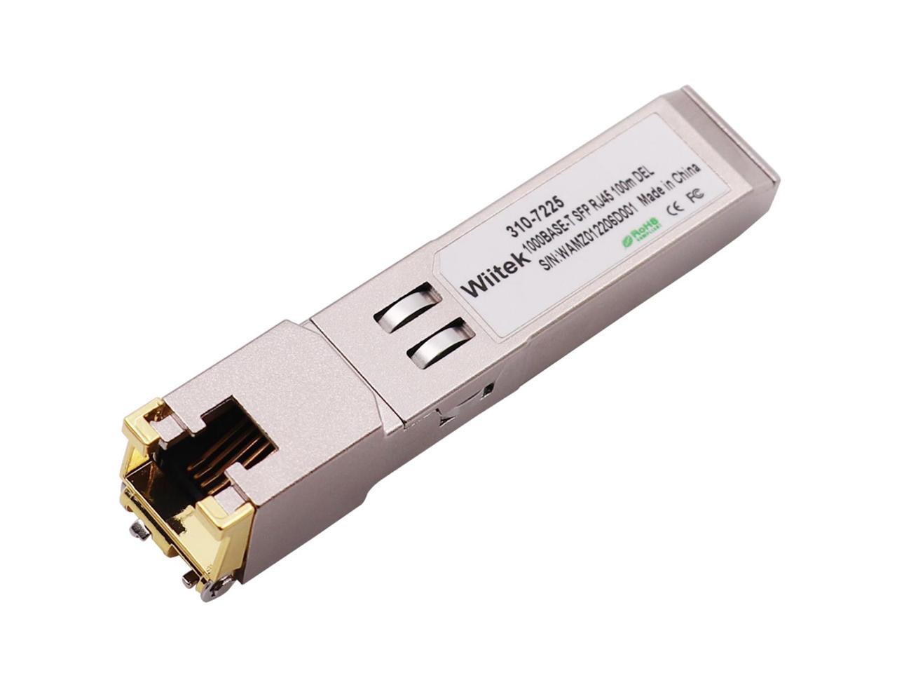 1.25G SFP-T, 10/100/1000BASE-T Gigabit Copper SFP, Wiitek SFP To RJ45 ...