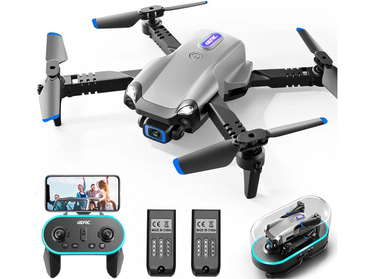 stel je voor last Cornwall 4DRC V20 Foldable Quadcopter, RC Mini Drone with 720P HD Camera, WiFi FPV  Transmission, 2 Batteries - Newegg.com