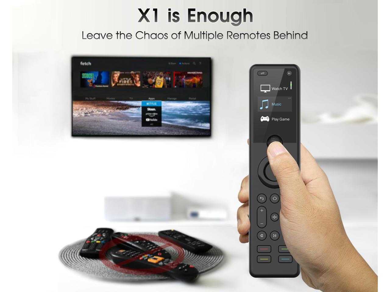 SofaBaton X1 Universal Remote Control with Hub and App Compatible with Alexa for up to 60+ Home