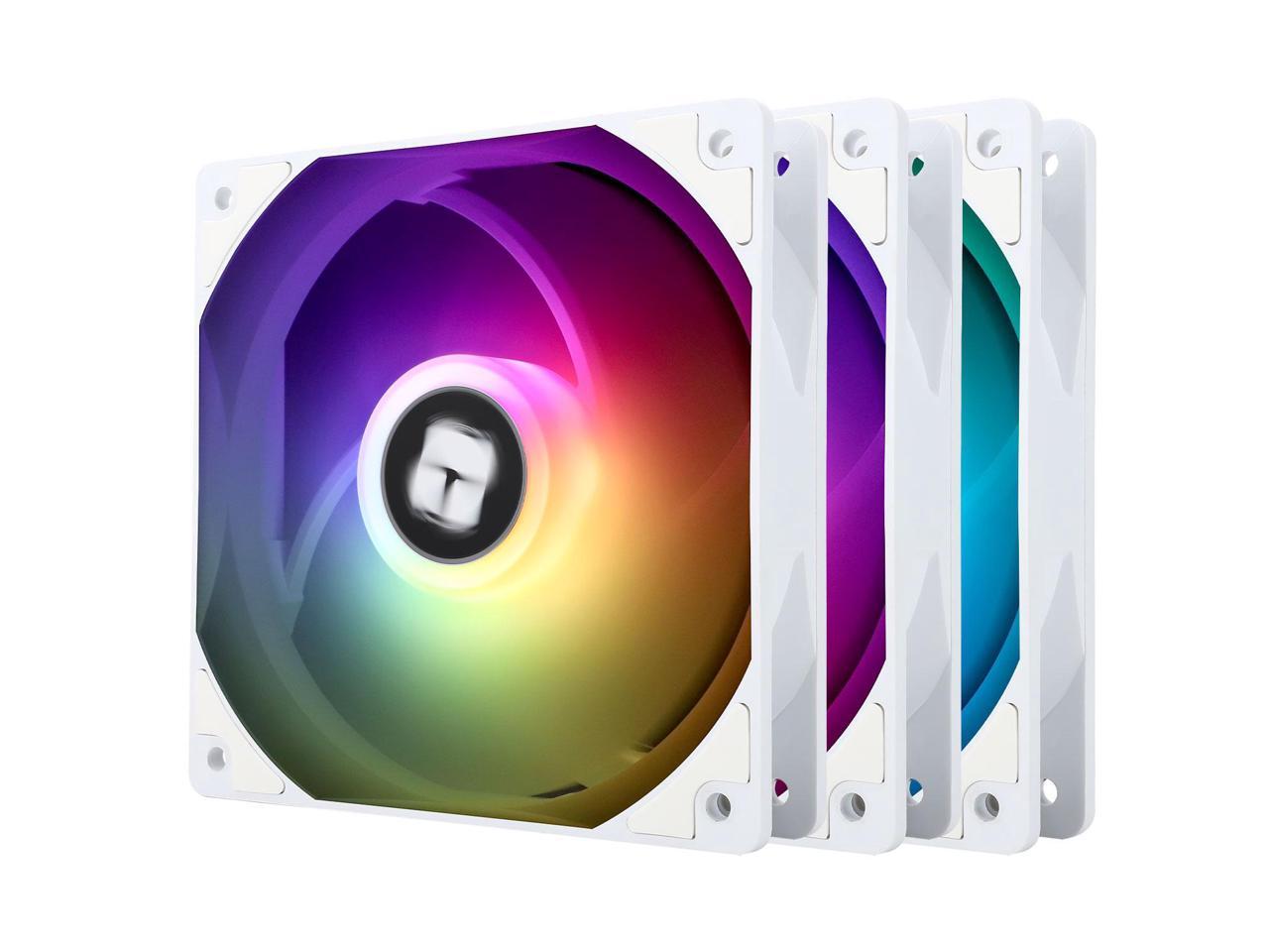 Thermalright TLC12CWS X3 CPU Fan 120mm White ARGB Case Cooler Fan