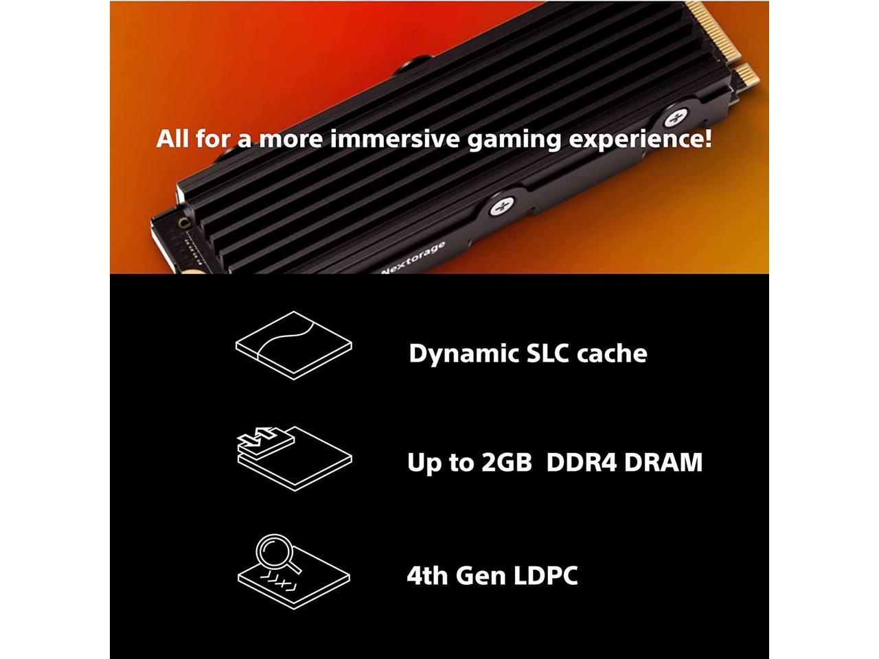 Nextorage Japan Internal SSD 1TB for PC and PS5 Storage Expansion