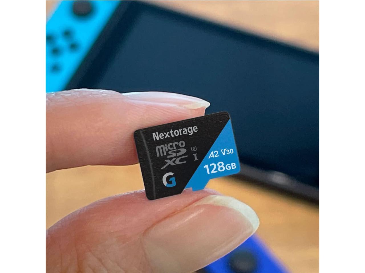 Nextorage GSeries 256GB A2 V30 CL10 Micro SD Card, microSDXC Memory