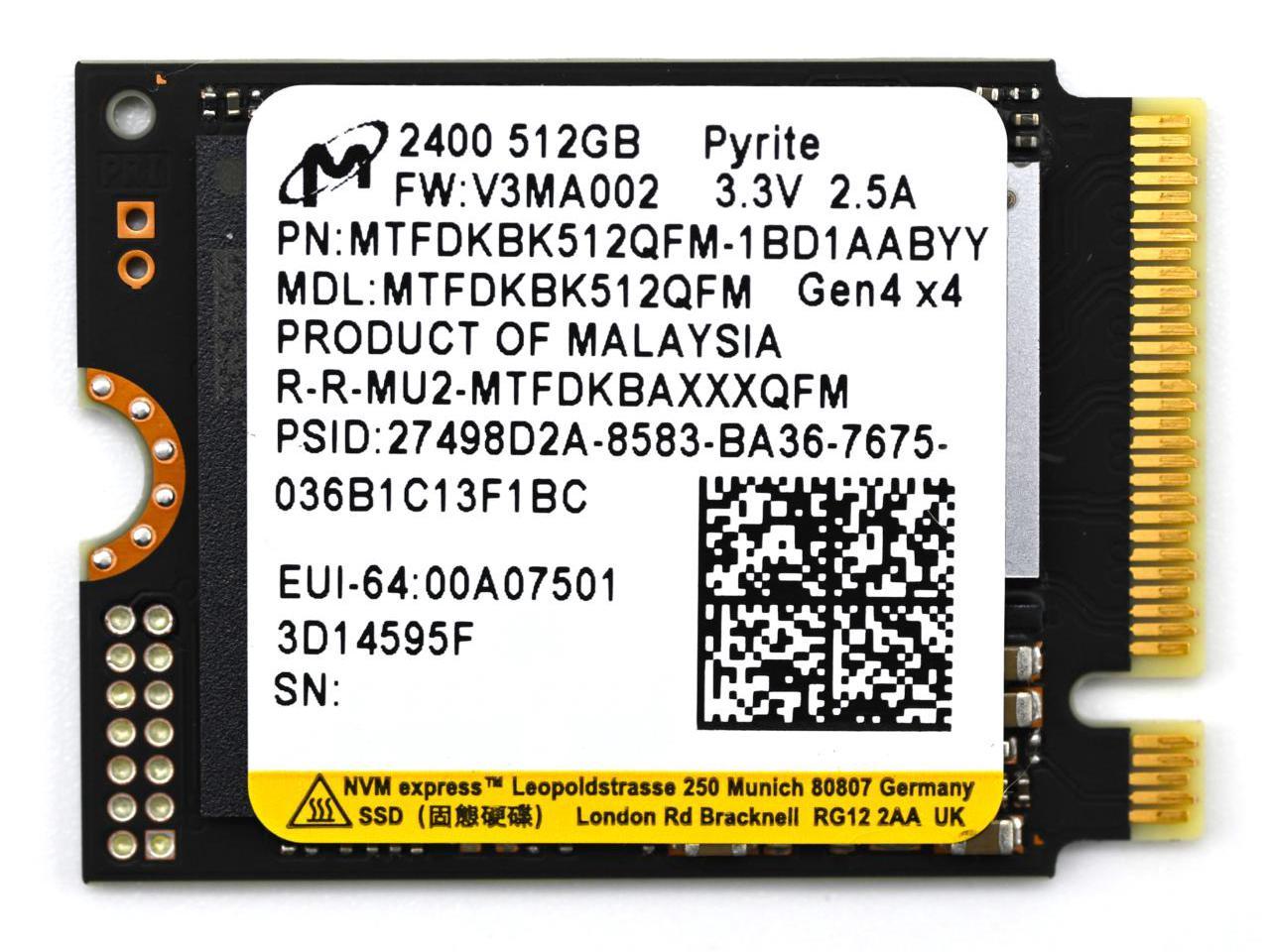 Gb Micron M Nvme Pcie X Ssd Mtfdkbk Qfm Bd Aabyyr Newegg Com