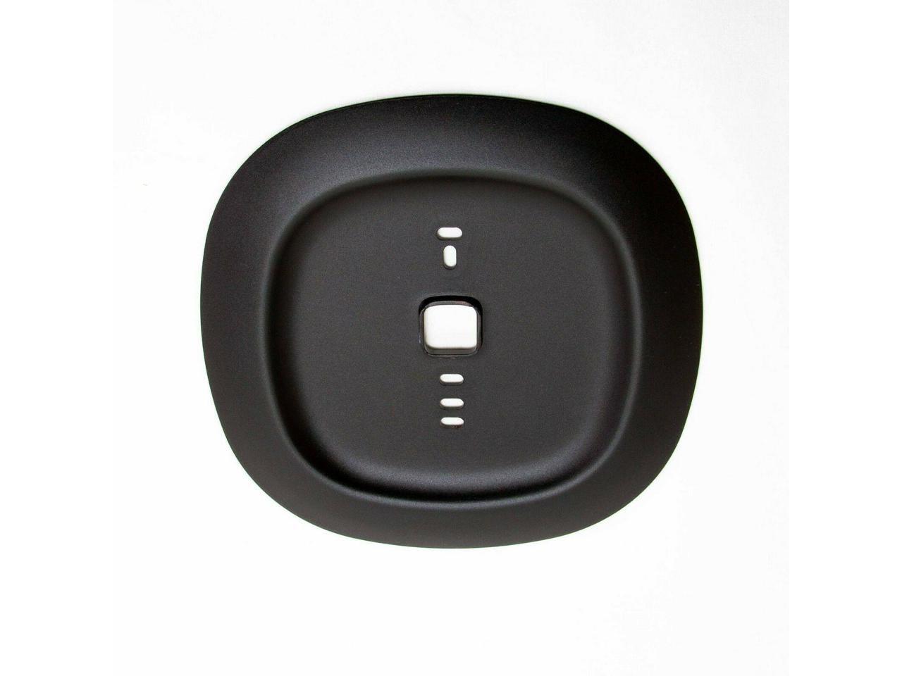 Aluminum Wall Trim Plate Mount for Ecobee Smart Thermostat (BLACK