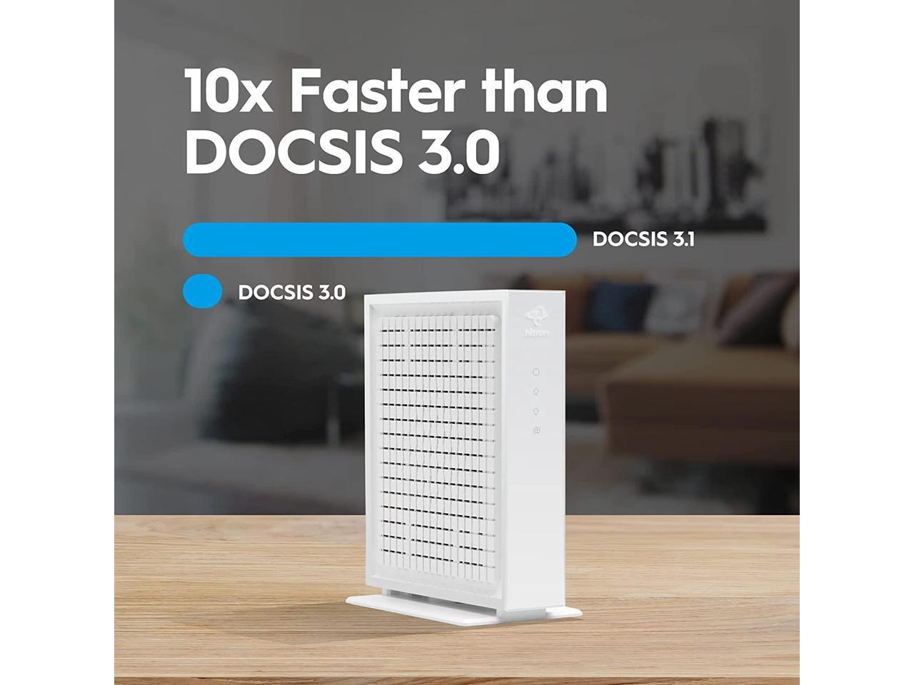 Hitron CODA56 Ulti-Gigabit DOCSIS 3.1 Ode | Pairs With Any WiFi