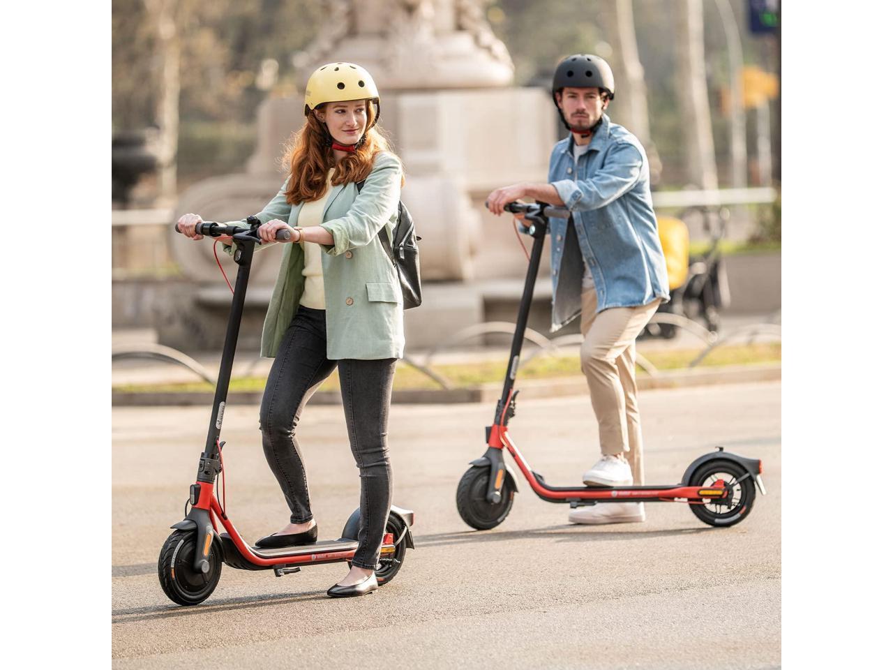 Segway Ninebot D28U Electric Kick Scooter, 10inch Pneumatic Tire